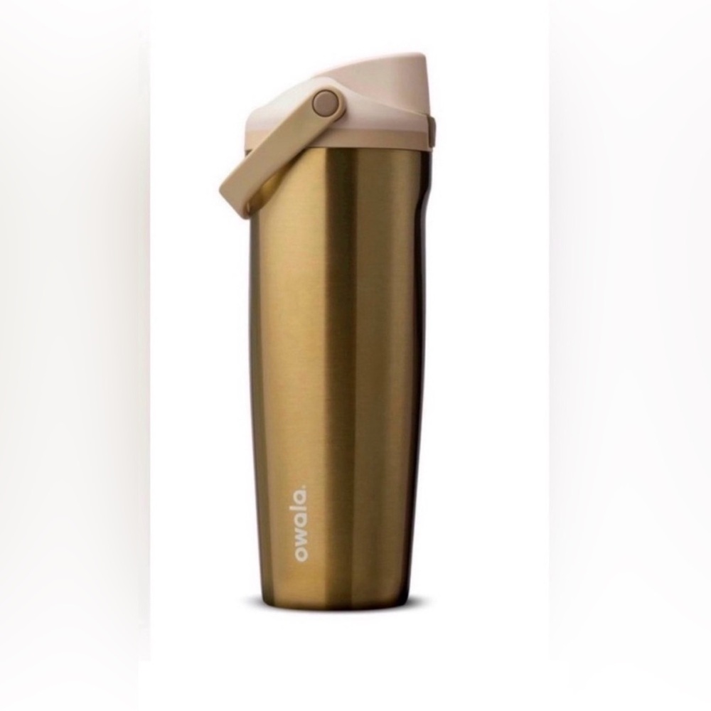 S'well Gold and White Tumbler